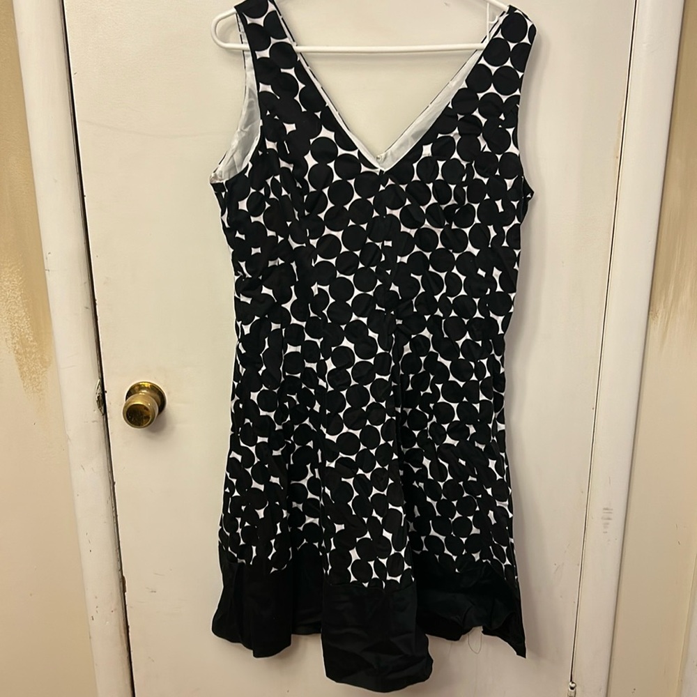 Jones Wear Dress Black/White Size 16